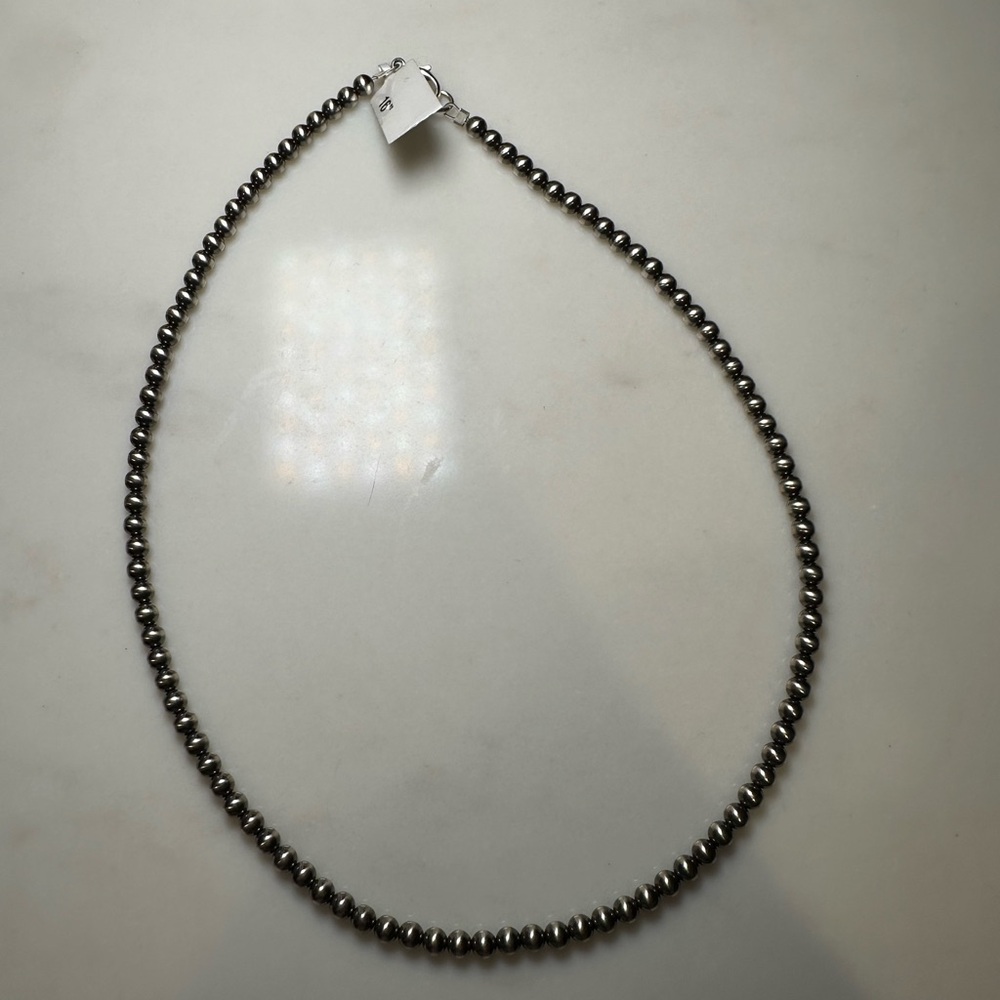 4mm Navajo style pearls